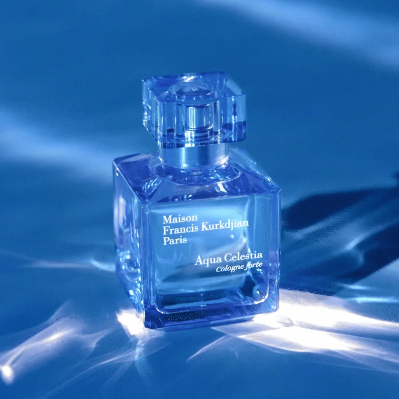 MFK Aqua Celestia Cologne Forte là một hành trình bay bổng và mơ màng giữa bầu trời xanh biếc và biển cả bao la